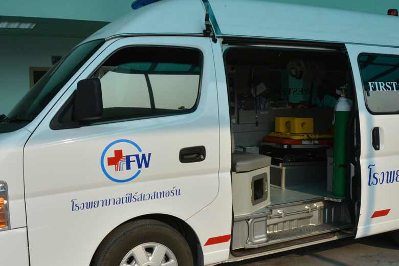 First Western Hospital And Doctord Koh Phanagn Ambulance