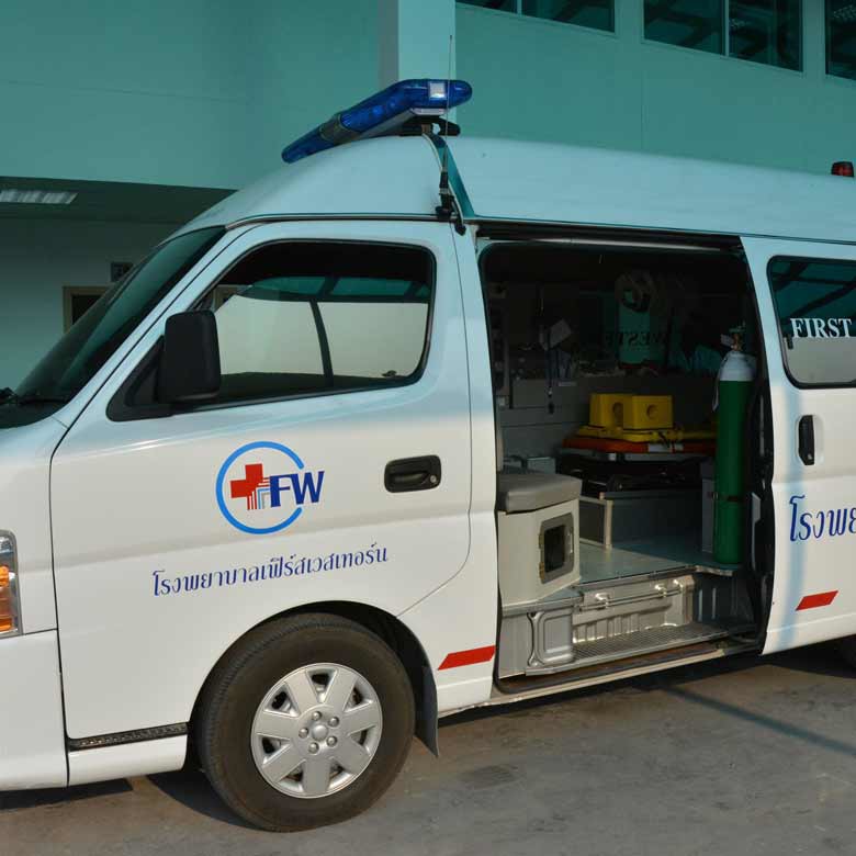 First Western Hospital And Doctord Koh Phanagn Ambulance